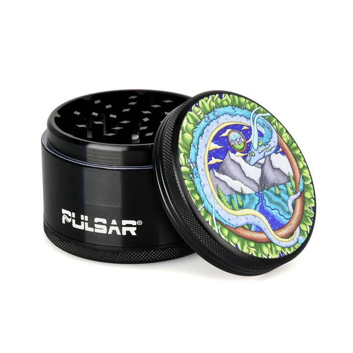 artist series remembering dragon herb grinder