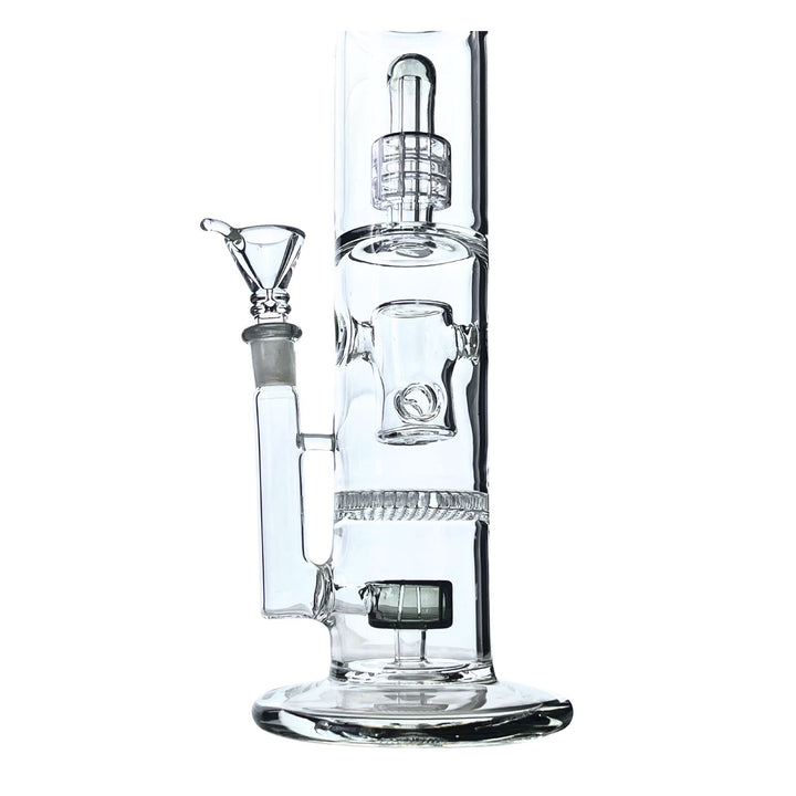 Aurora Triple-Stage Matrix Perc Bong triple-stage matrix percolator close-up