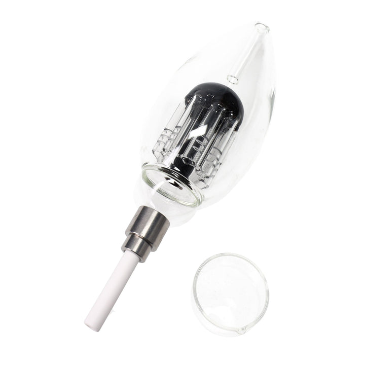 Black Light Bulb Dab Straw Kit with Tree Perc