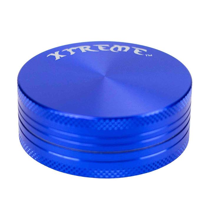 Blue Mini Herb Grinder made of durable aluminum