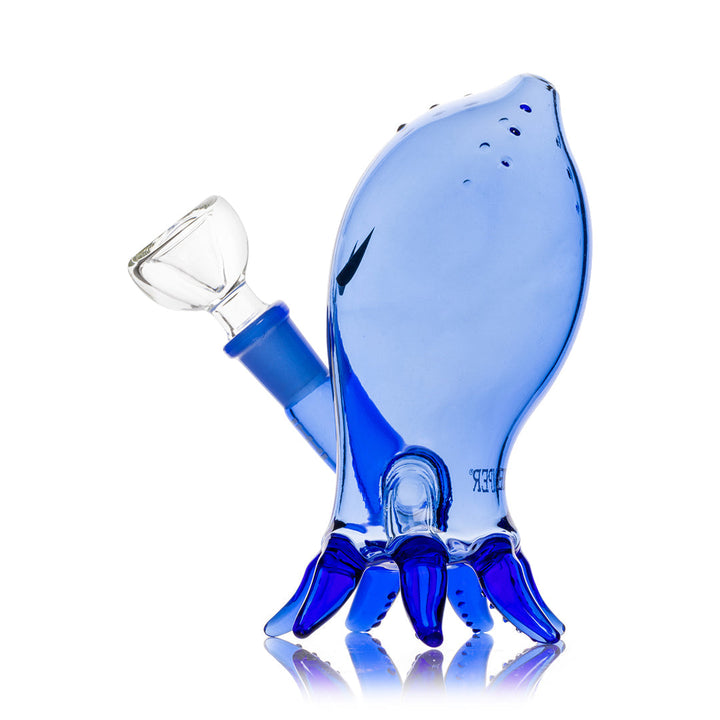 Blue Kraken Mini Water Bong