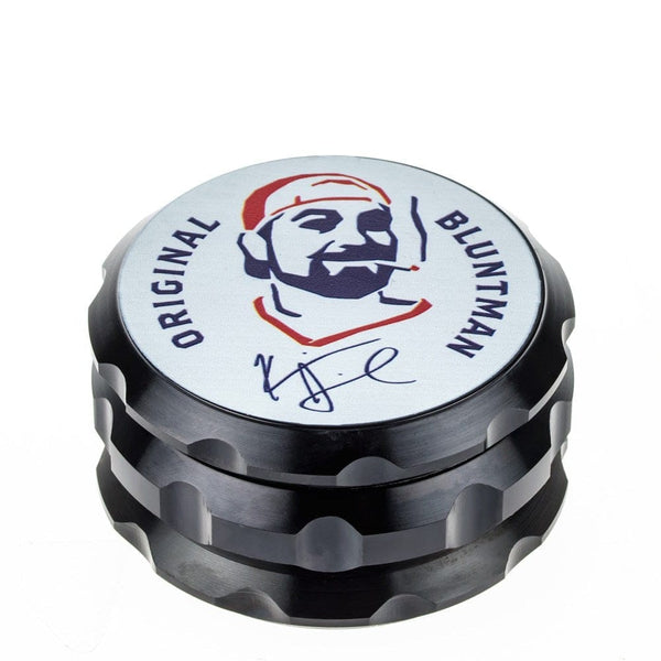Bluntman 4-Piece Herb Grinder in black