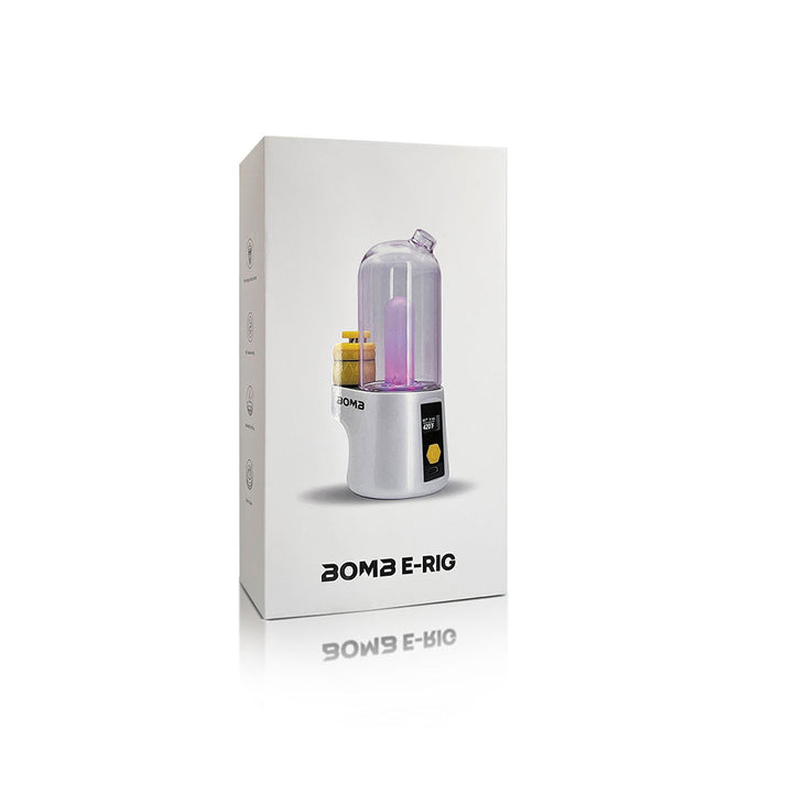 Bomb Pro Portable Dab Rig white color packaging