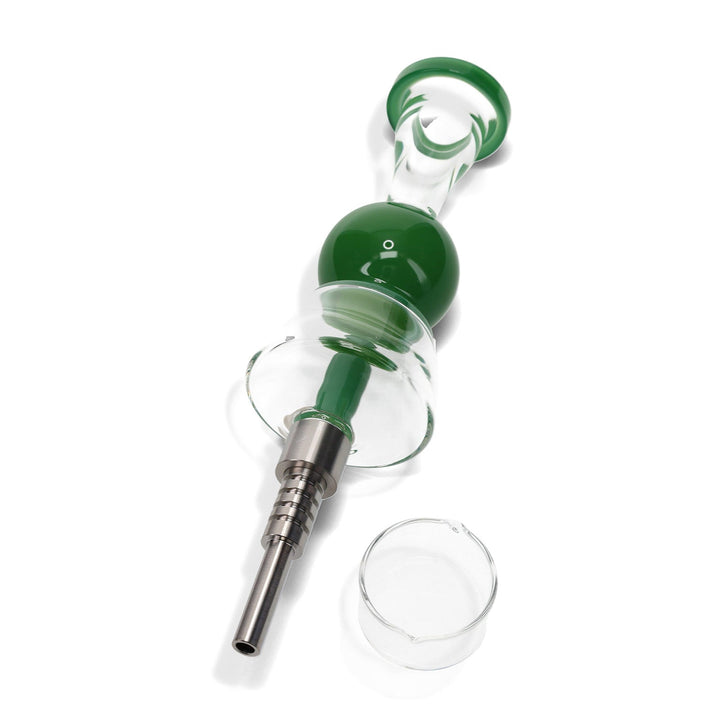 Bubble Shield Nectar Collector Dabber Kit Green