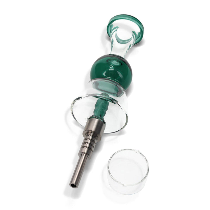 Bubble Shield Nectar Collector Dabber Kit Teal
