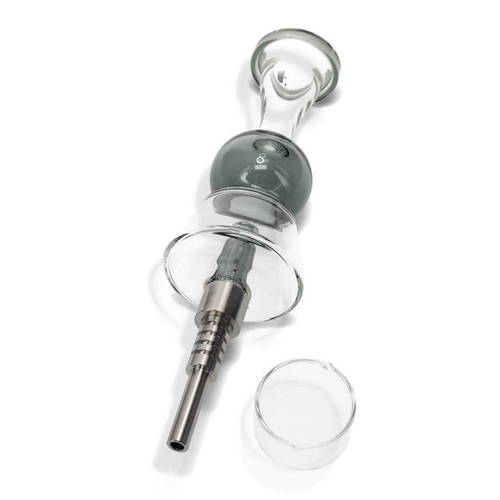 Bubble Shield Nectar Collector Glass Straw