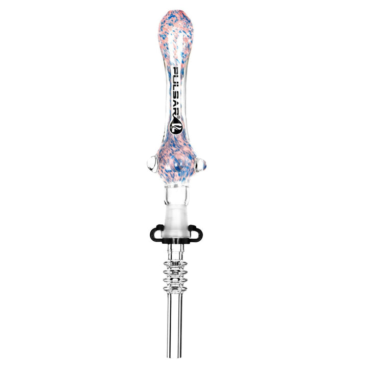 Candy Frit Twist Dab Straw in pink