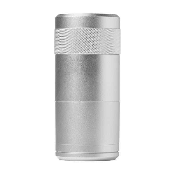 Capsule Grinder & Dugout Combo in Silver
