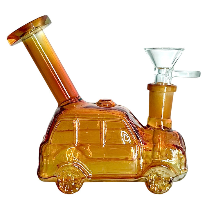 Brown Car Shape Mini Bong with fun design