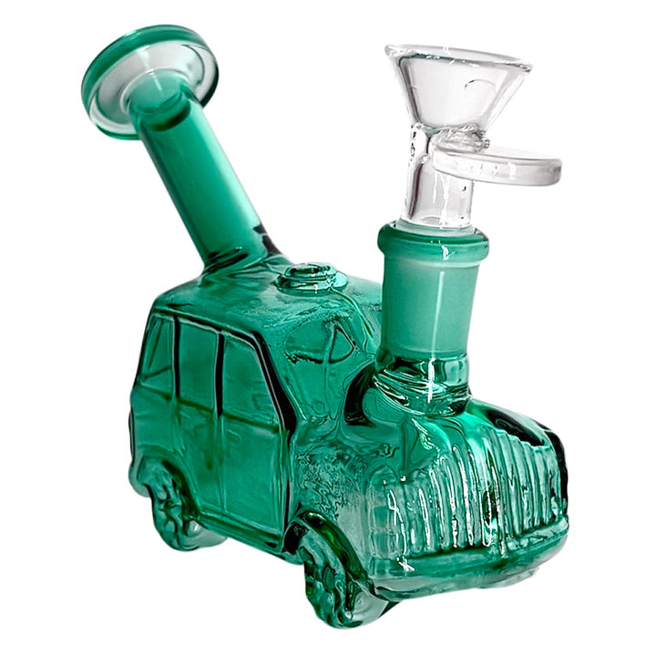 Side view of Car Shape Mini Bong showing compact shape