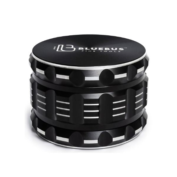 2.5-inch Black Ceramic Herb Grinder
