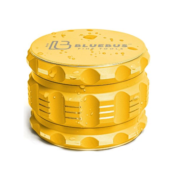 2.5-inch Yellow Ceramic Herb Grinder