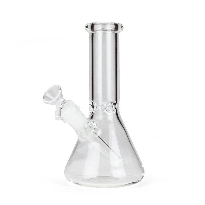 Clear Electroplate Beaker Bong