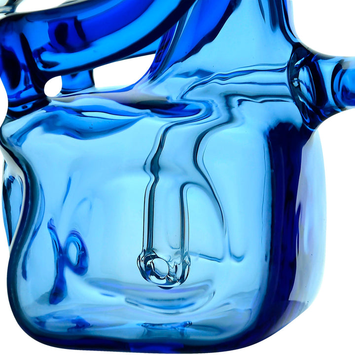 Blue Cloaked Voyager Dab Rig Bottom Detail