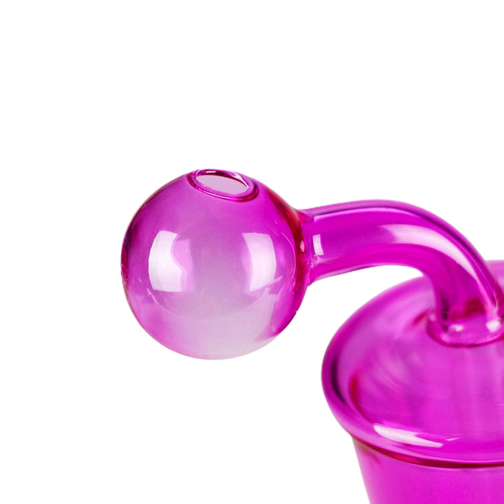 Rounded bowl of 5 inch Coffee Cup Oil Burner Bong for concentrates
