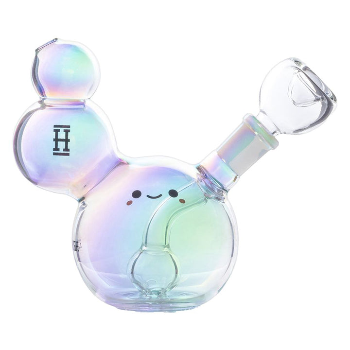 Cute Iridescent Bubble Bong
