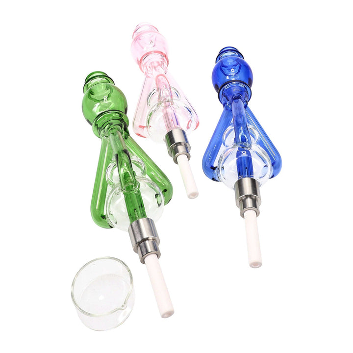 Cyclone Vortex Glass Recycler Dab Straw Kit