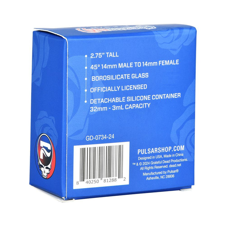 Back view of Dab Rig Reclaim Catcher packaging