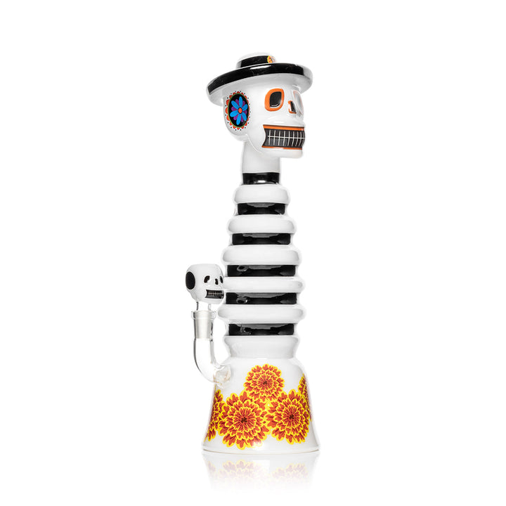Dia De Los Muertos XL Bong - side view