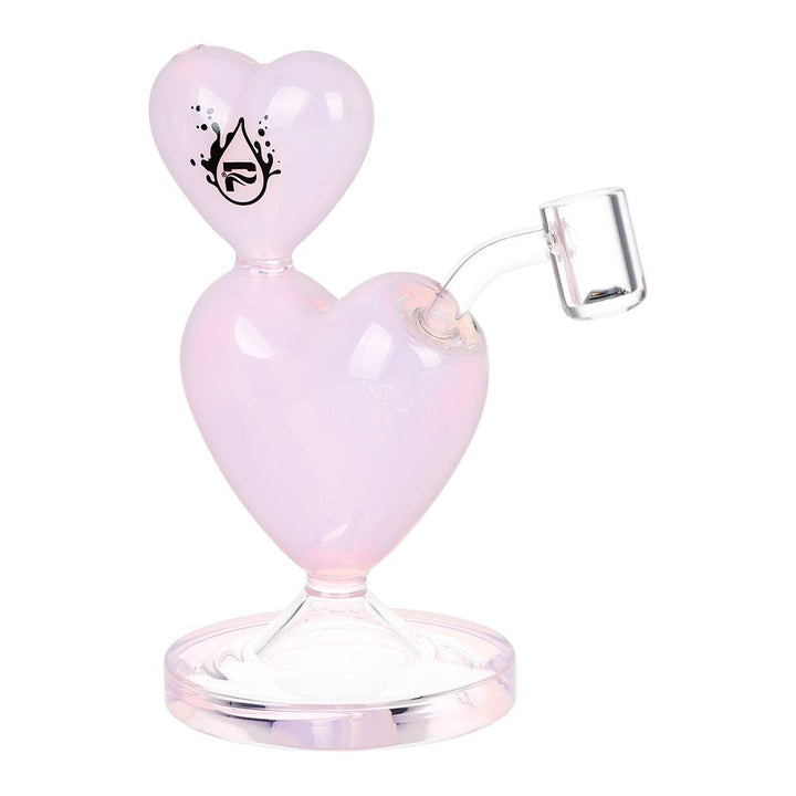 Double Heart Mini Dab Rig