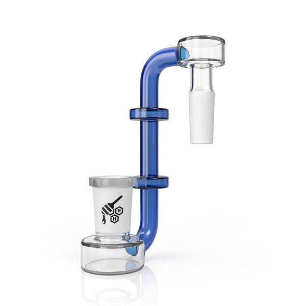 Blue Dropdown with Reclaim Catcher for Dab Rigs