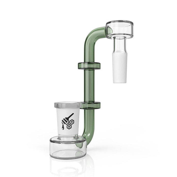 Green Dropdown with Reclaim Catcher 14mm