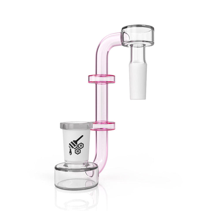 Pink Dropdown with Reclaim Catcher for Bongs