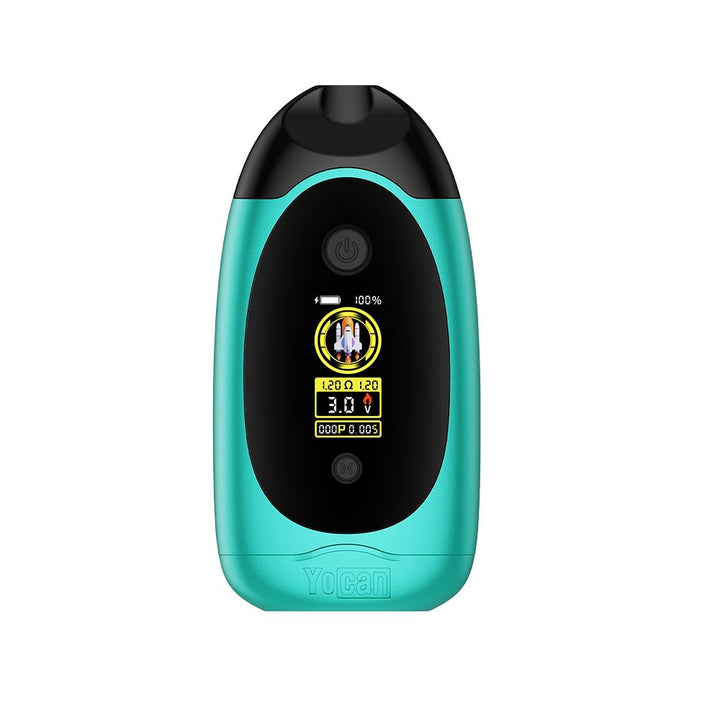 Dubb Dual Vape Cartridge Battery 510 in teal color