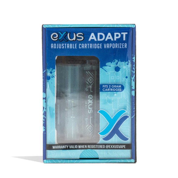 Exxus Vape Adapt 510 Cartridge Vaporizer blue with packaging