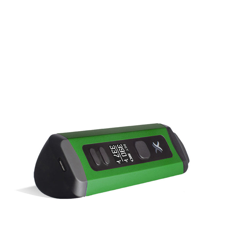 Exxus Mini Plus Portable Wax Vaporizer green, bottom view