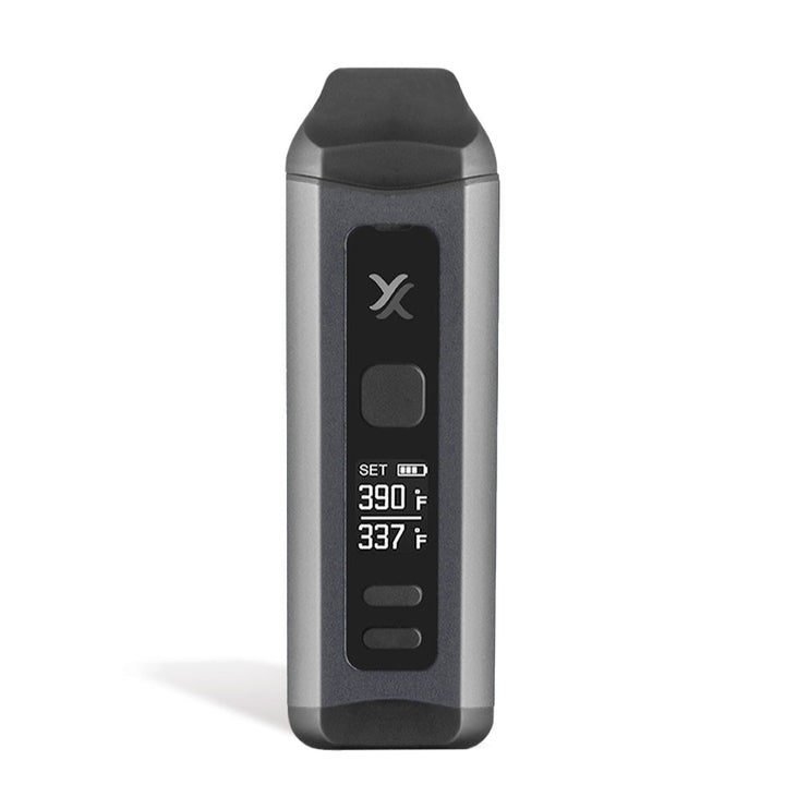 Exxus Vape Mini Plus Portable Wax Vaporizer in gunmetal