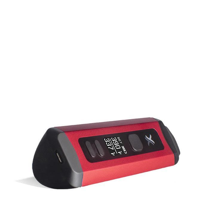 Exxus Mini Plus Portable Wax Vaporizer red, bottom view