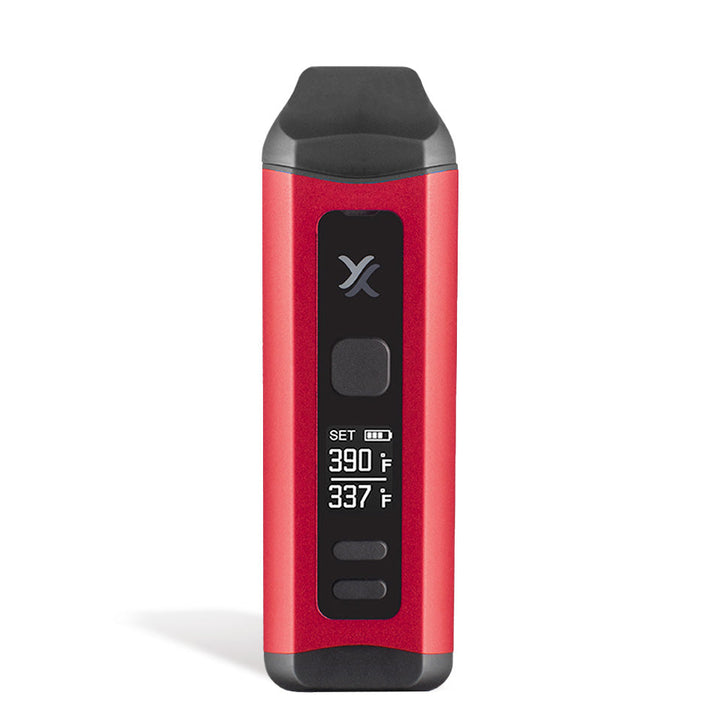 Exxus Vape Mini Plus Portable Wax Vaporizer in red