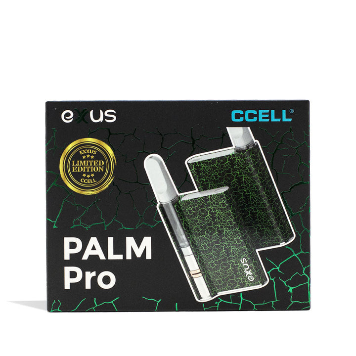 Exxus Vape Palm Pro Cartridge Vape black green crackle packaging