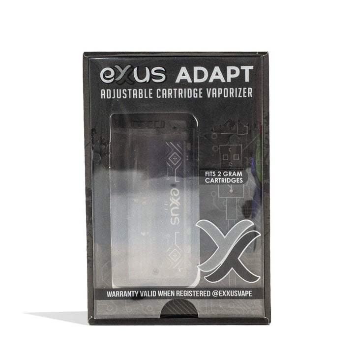 Exxus Vape Adapt 510 Cartridge Vaporizer clear with packaging