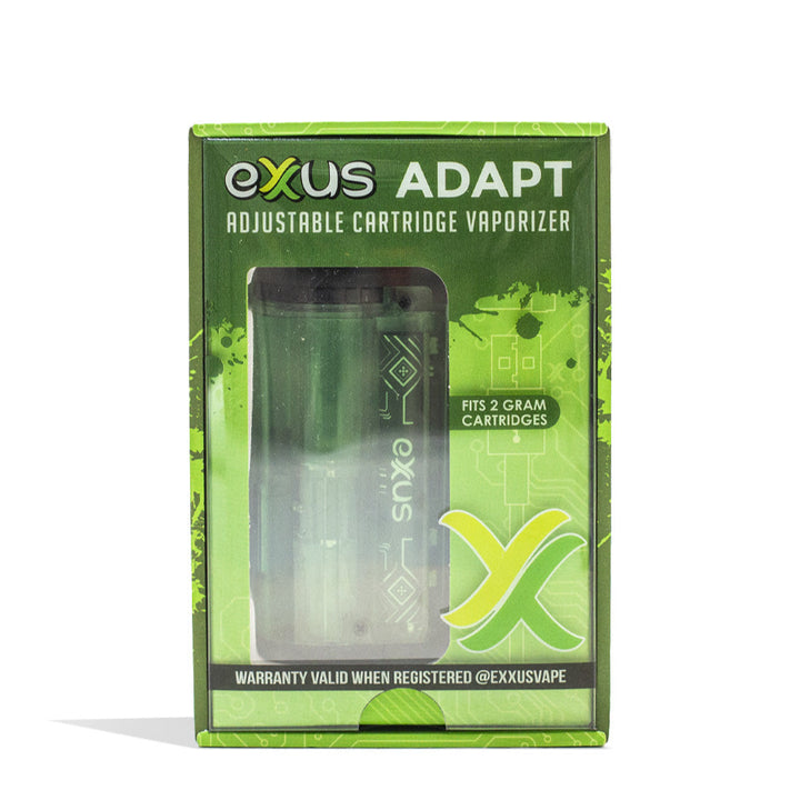 Exxus Vape Adapt 510 Cartridge Vaporizer green with packaging