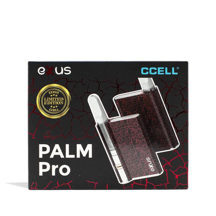 Exxus Vape Palm Pro Cartridge Vape black red crackle packaging