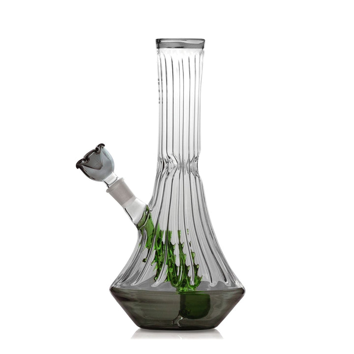 Side view of Flower Vase XL Bong in Smoke