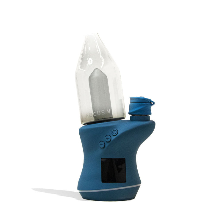 Midnight Blue Focus V Carta 2 Dab Rig – Front Perspective