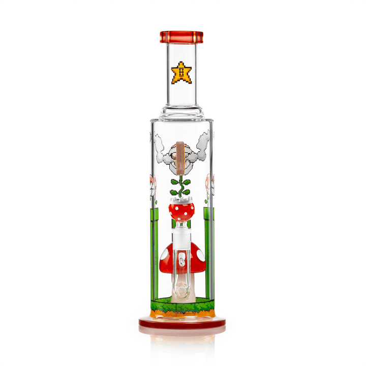 Front View of HEMPER Gaming Flower XL Bong