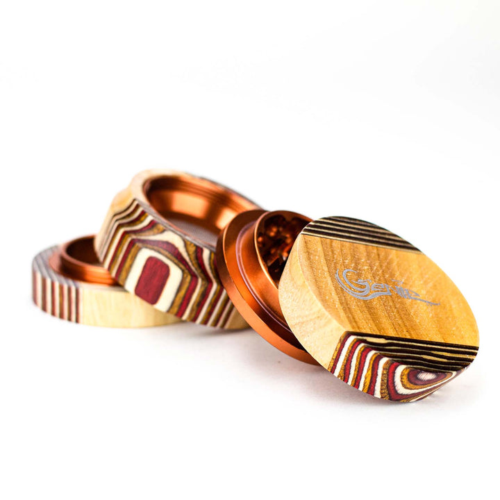 Genie Wood Grinder with 3 Chambers