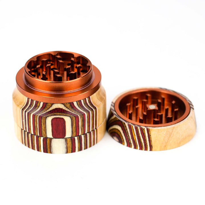 Grinding Chamber of Genie 4-Piece Wood Grinder