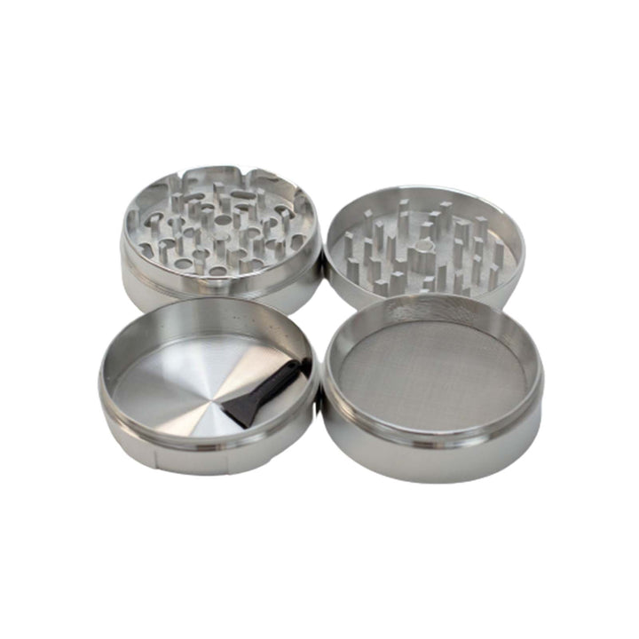 GHOST Large Herb Grinder disassembled into 4 pieces