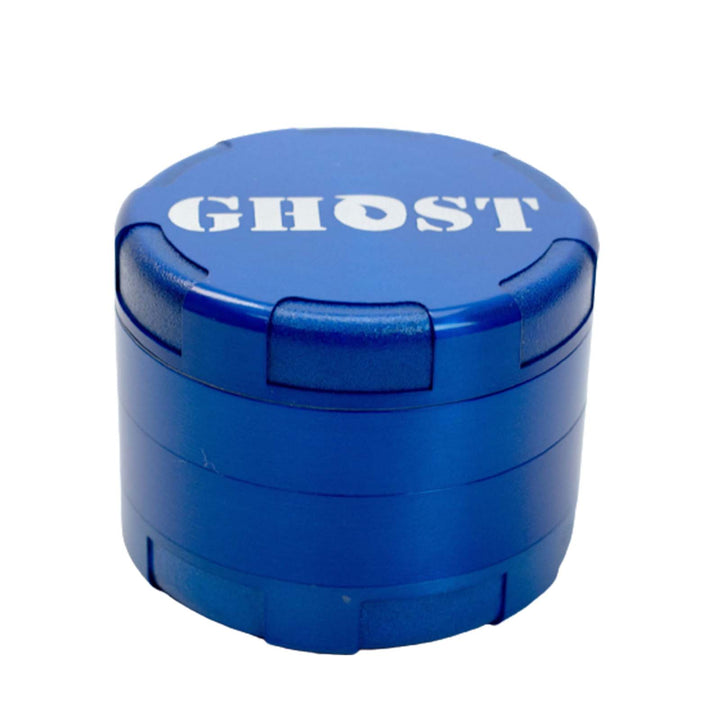 Blue version of the GHOST Large Herb Grinder