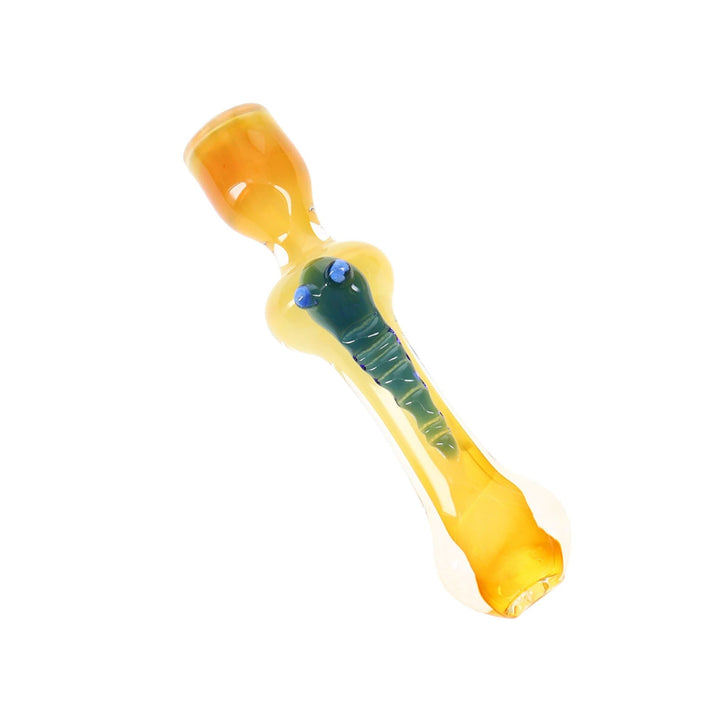 Gilded Gold Fumed Color-Shift Weed Chillum
