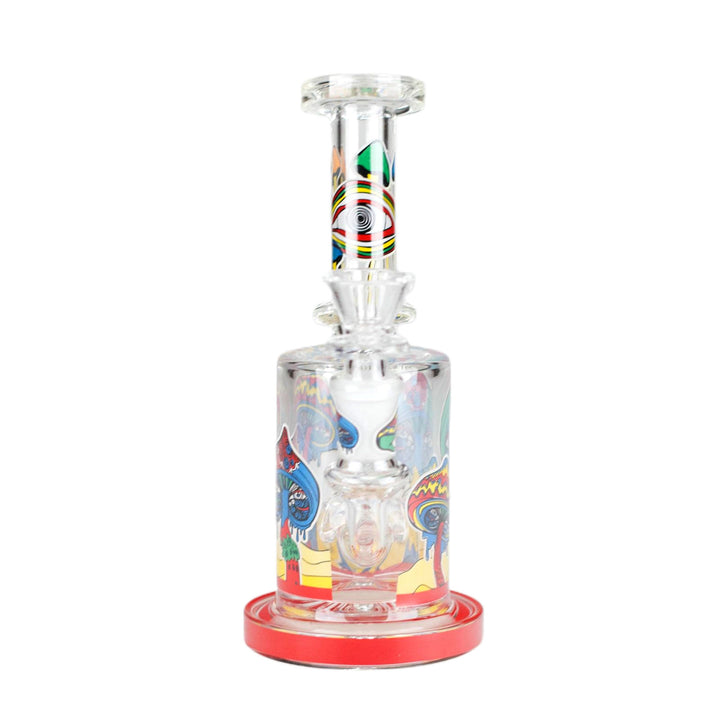 Glowing Magic Mushroom Bong - back view