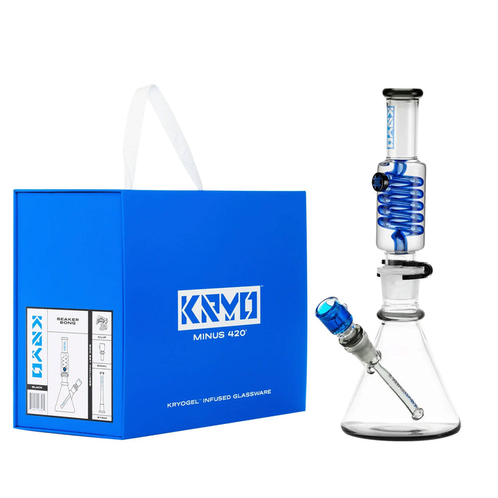 14″ Glycerin Coil Beaker Bong Packaging