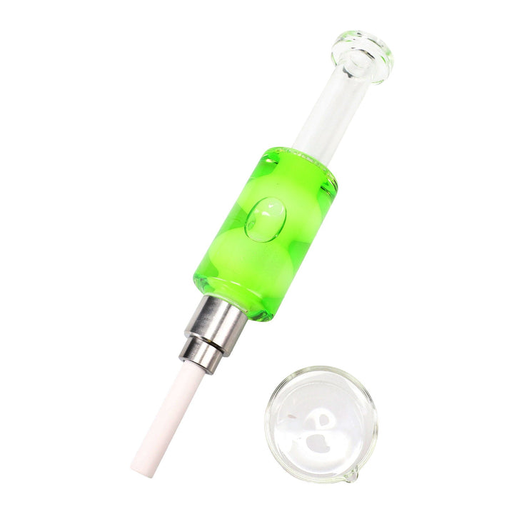 Green Glycerin Filled Nectar Collector Glass Kit