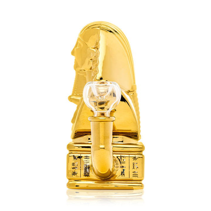 Golden Ancient Egypt Bong - left side view