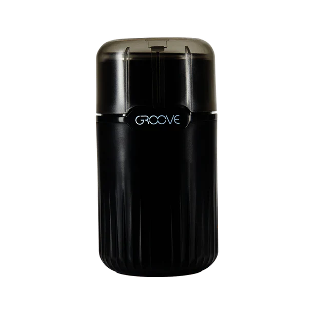 Back view of the groove ripster weed electric grinder